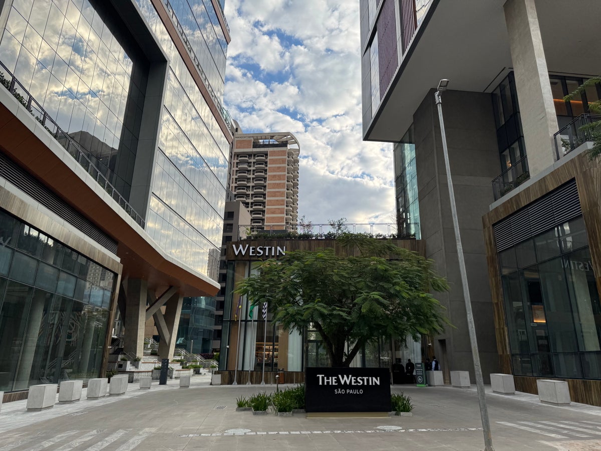 Westin Sao Paulo Marriott front entrance