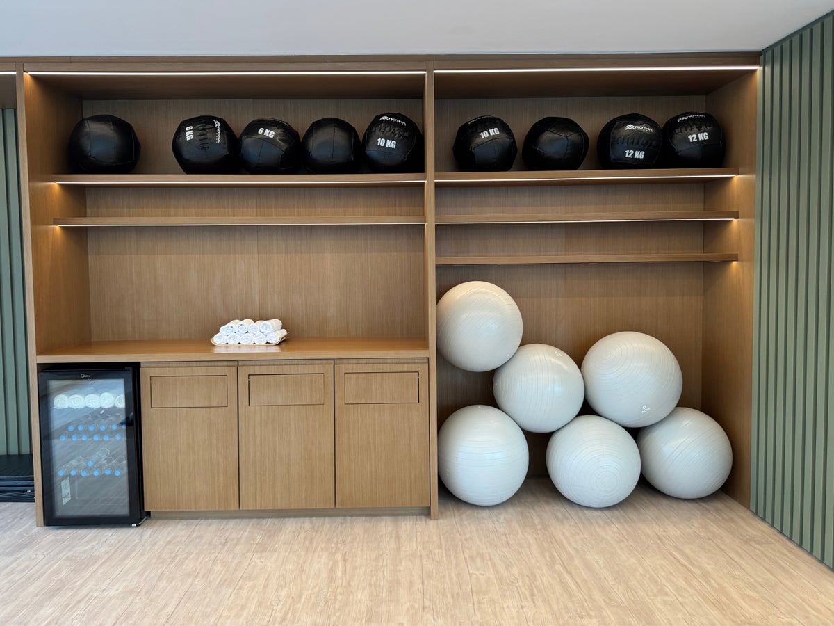 Westin Sao Paulo Marriott gym balls