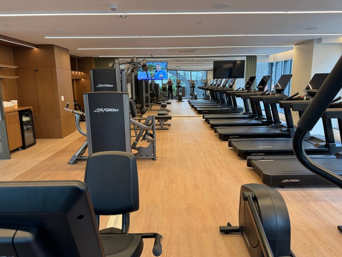 Westin Sao Paulo Marriott gym long view Westin Sao Paulo Marriott gym long view