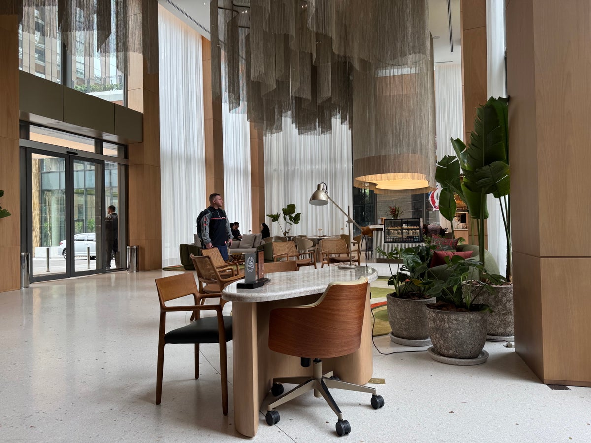 Westin Sao Paulo Marriott lobby concierge