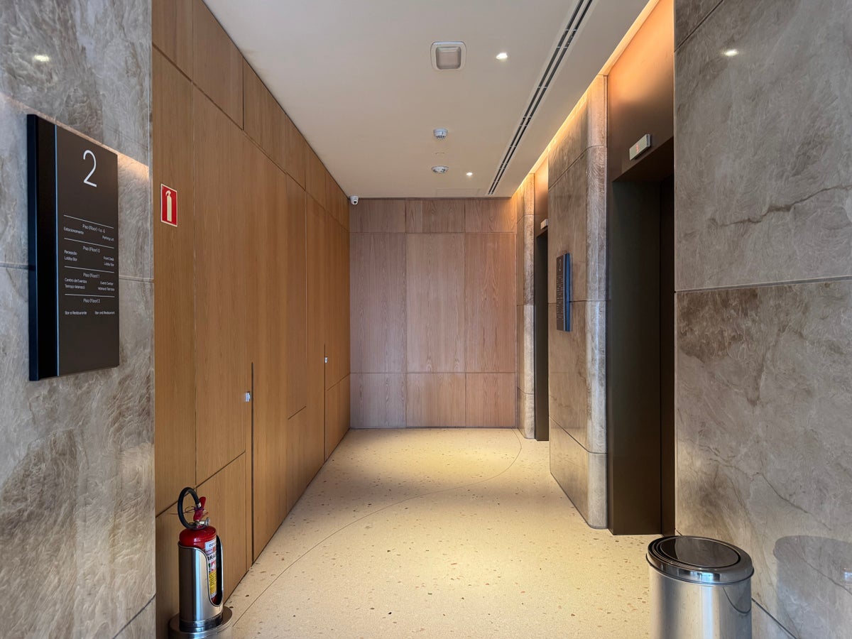 Westin Sao Paulo Marriott lobby elevators