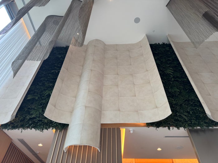 Westin Sao Paulo Marriott lobby looking up Westin Sao Paulo Marriott lobby looking up