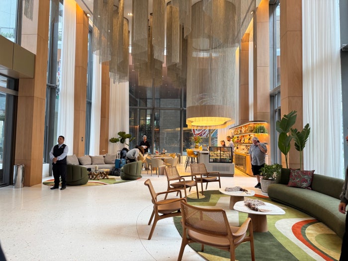 Westin Sao Paulo Marriott lobby Westin Sao Paulo Marriott lobby