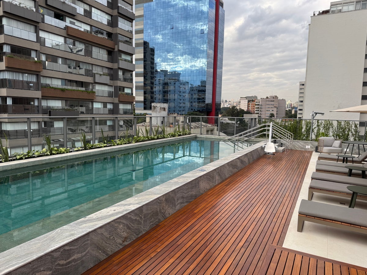 Westin Sao Paulo Marriott pool deck