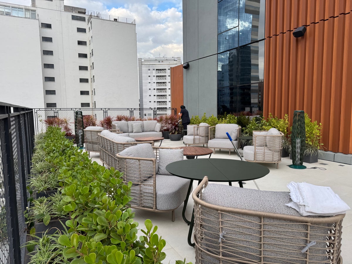 Westin Sao Paulo Marriott pool upper deck