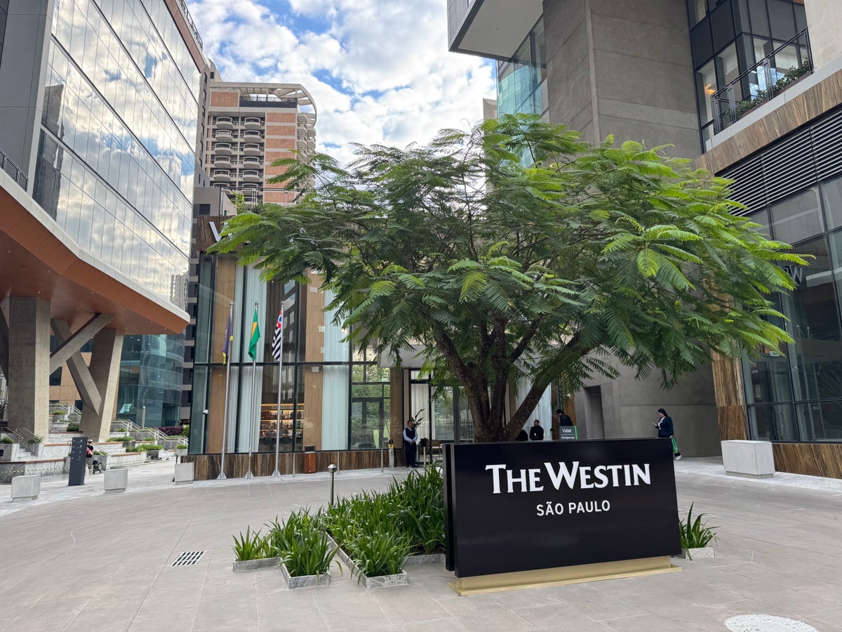 Westin Sao Paulo Marriott sign