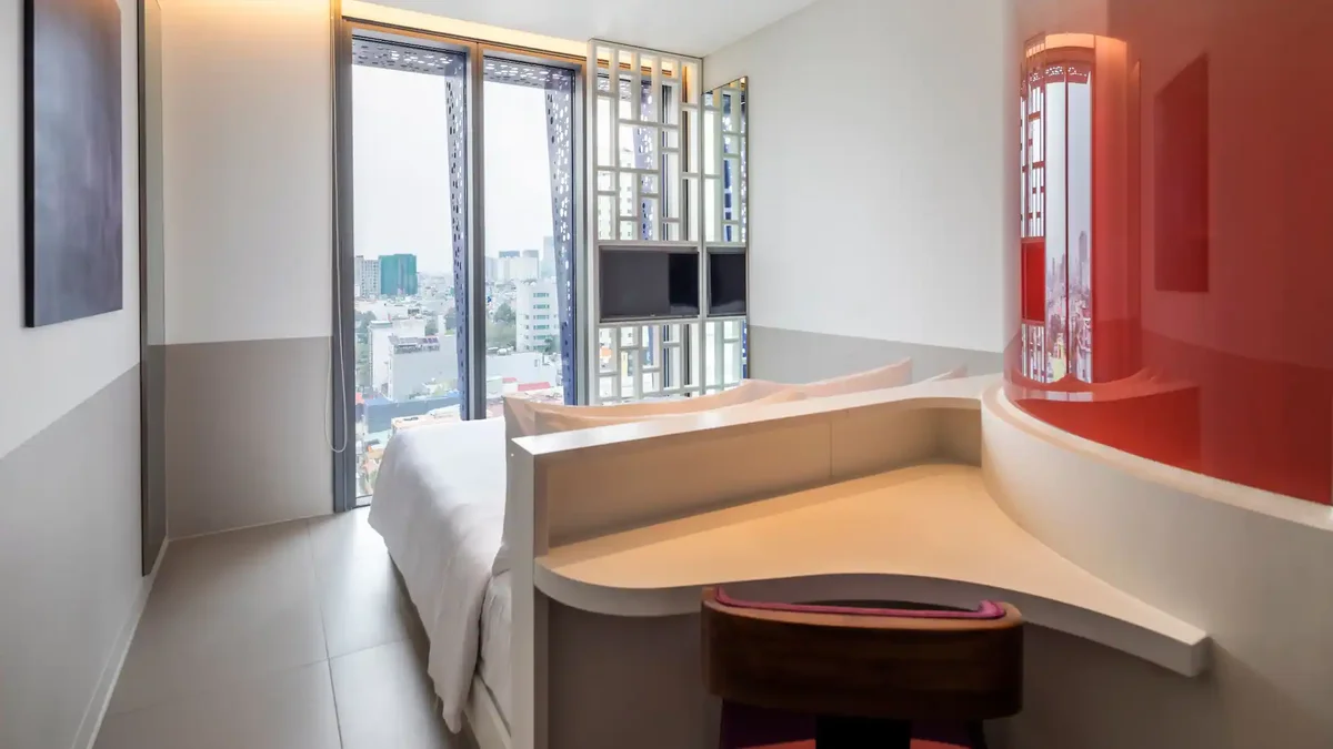 Wink Hotel Saigon Centre Unscripted Hyatt bedroom Wink Hotel Saigon Centre Unscripted Hyatt bedroom