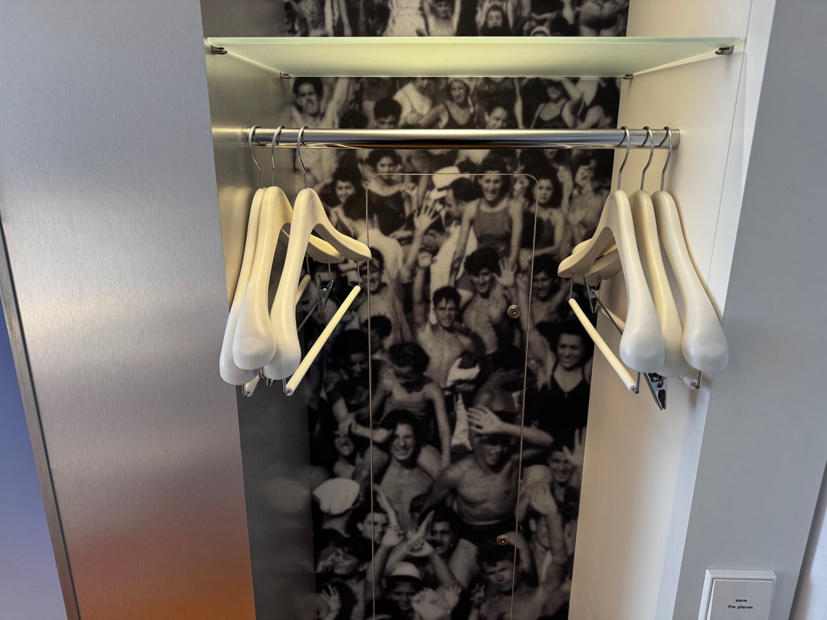 citizenM Copenhagen Radhuspladsen bedroom closet citizenM Copenhagen Radhuspladsen bedroom closet