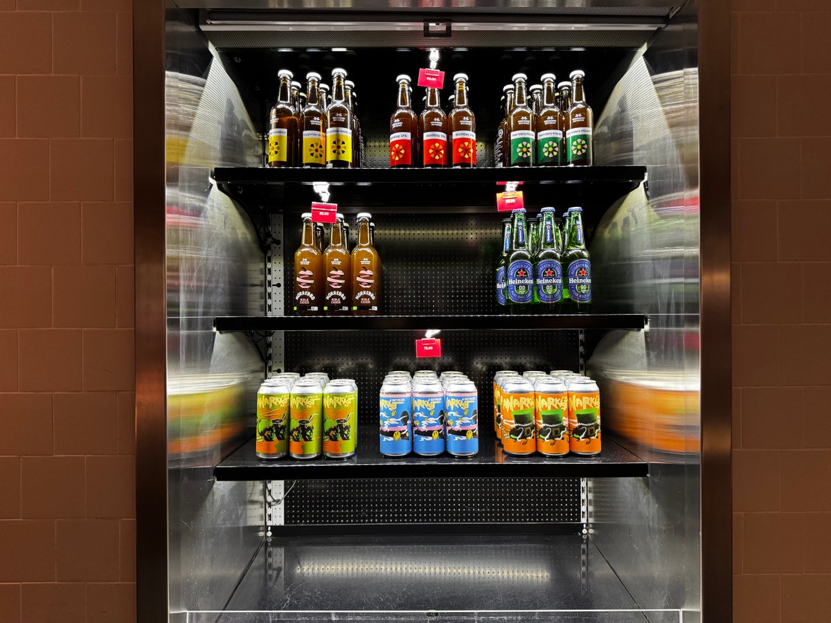 citizenM Copenhagen Radhuspladsen bottled drinks