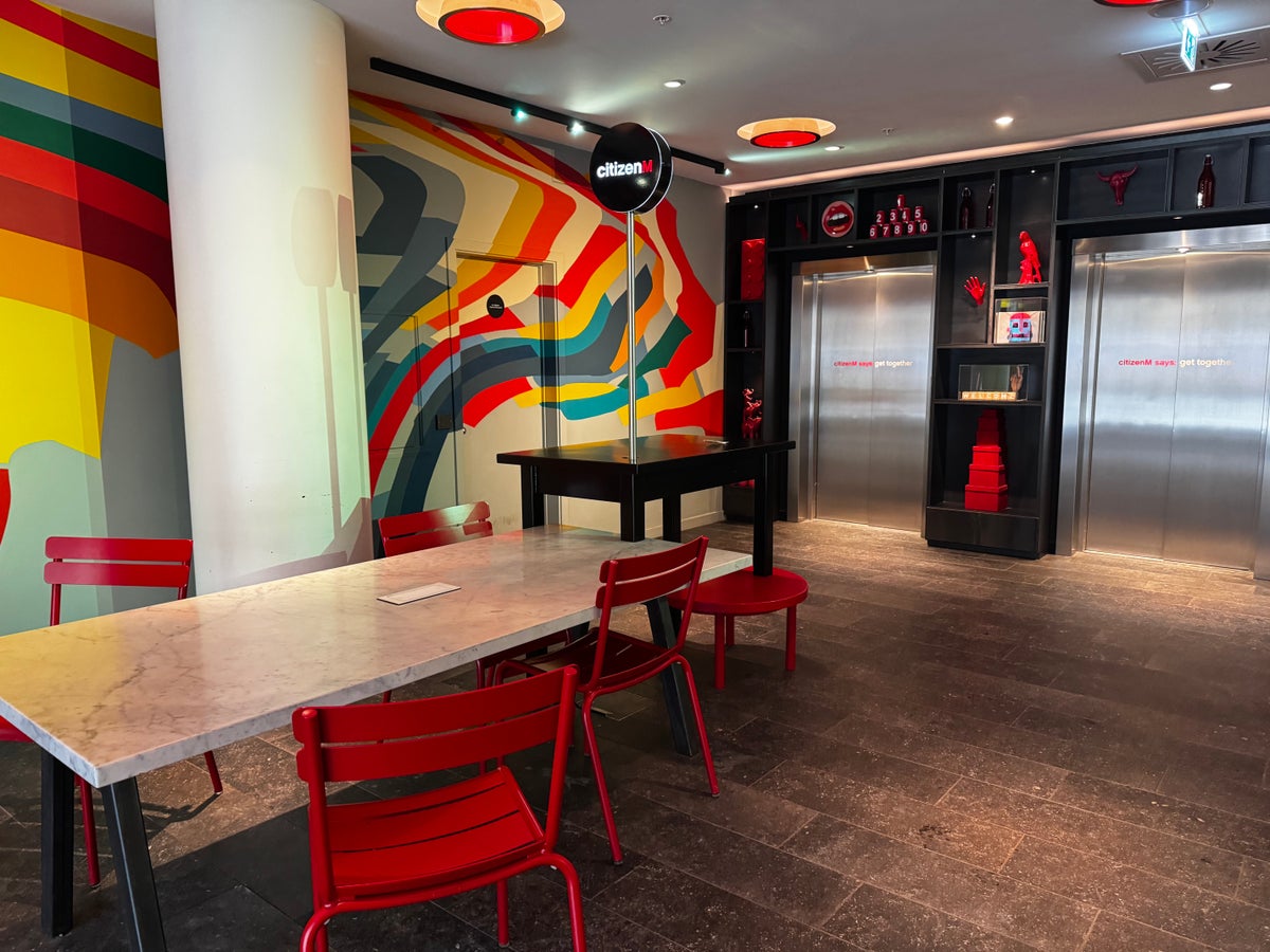 citizenM Copenhagen Radhuspladsen ground floor waiting area