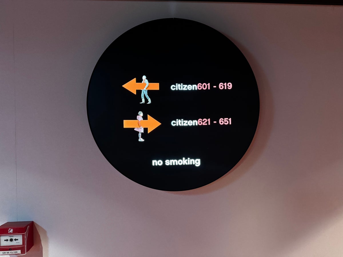 citizenM Copenhagen Radhuspladsen hallway sign