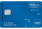 The Hilton Honors American Express Business Card