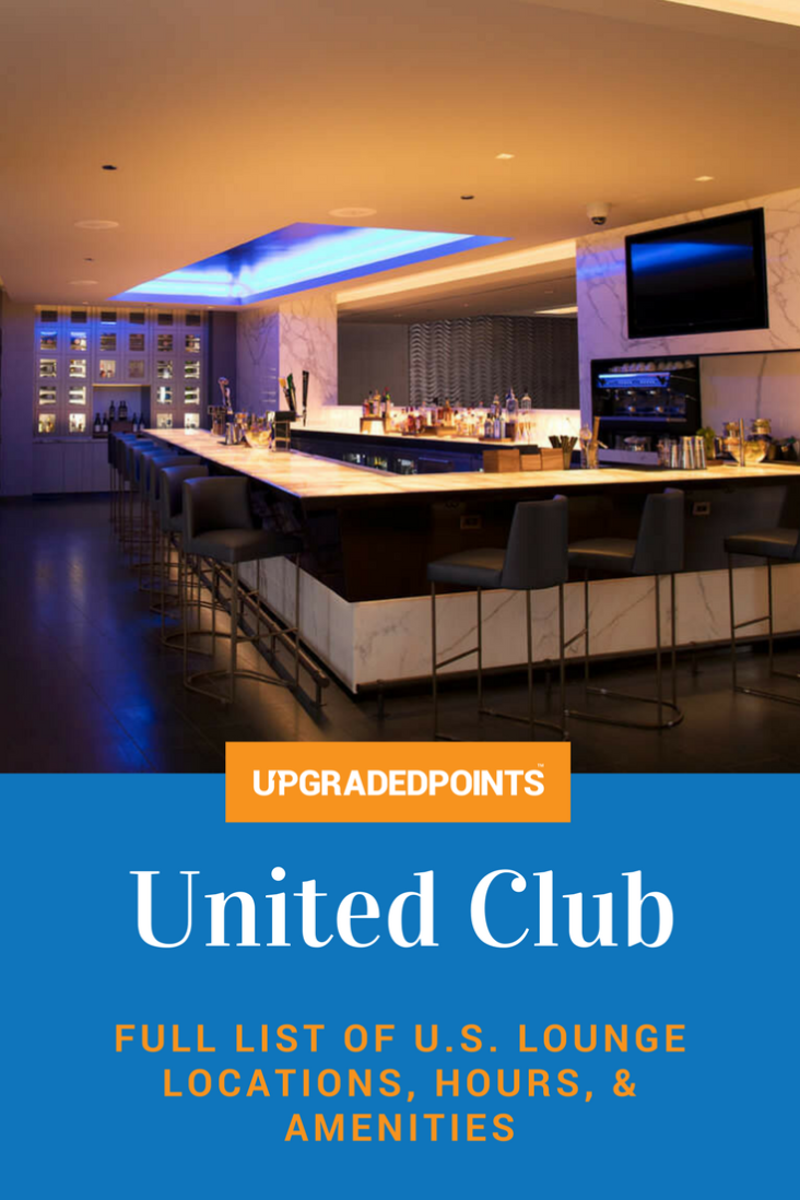 Full List of U.S. United Club Lounge Locations and Hours [2023]