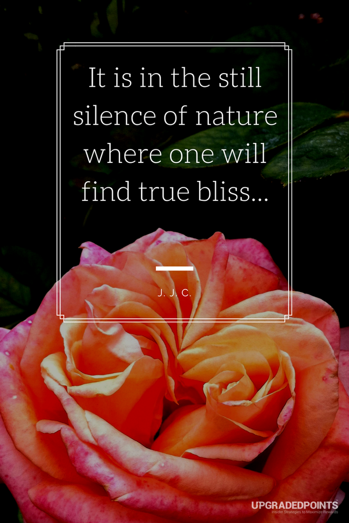 Upgraded Points, Best Travel Quotes - It Is In The Still Silence Of Nature