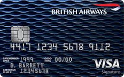 chase british airways visa signature