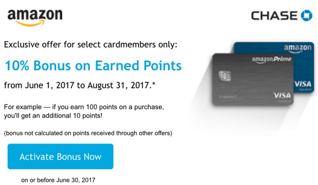 amazon rewards visa signature card