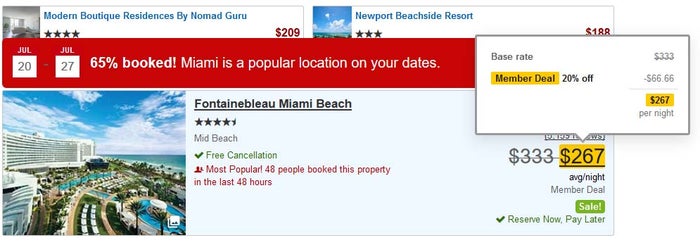 Hotwire Member Rates