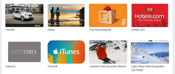 gift cards Gift cards