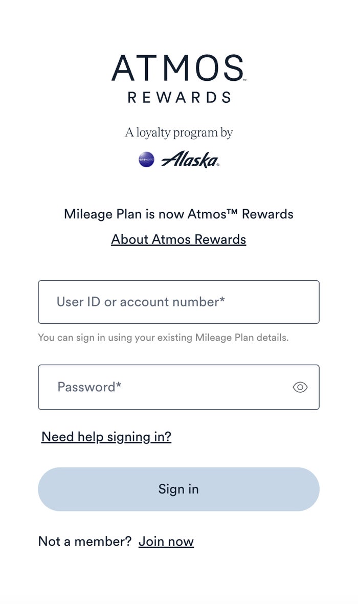 Alaska Mileage Plan Shopping Portal Alaska Airlines Atmos Rewards login