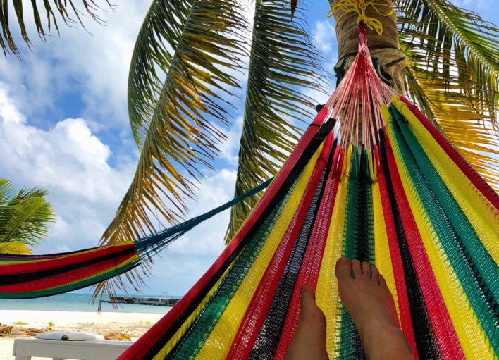 Family Travel Belize Beach