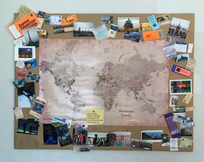 Family Travel Map