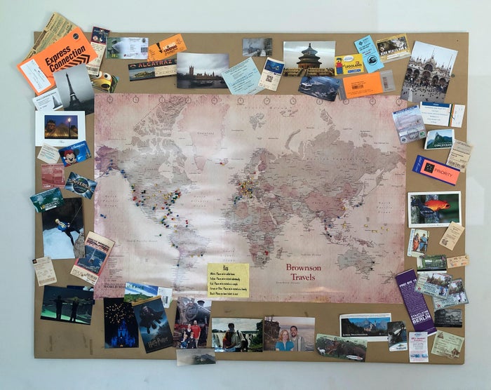 Family Travel Map