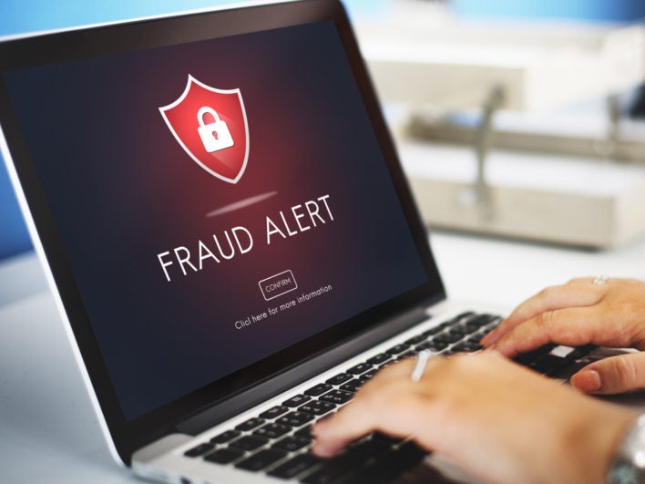Fraud alert