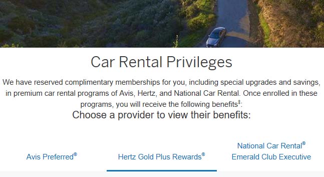 Hertz Gold Plus Rewards – Amex Hertz benefits from the Platinum Card From American Express