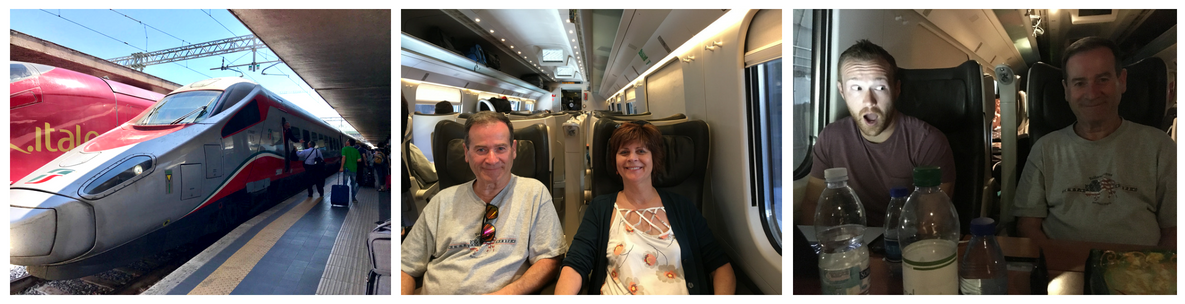 High Speed Train from Rome to Venice