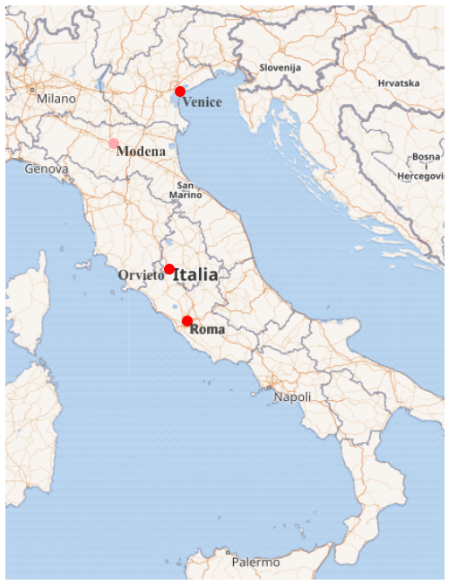 Italy Itinerary, 2018 Trip