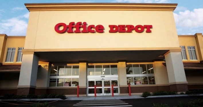 Office Depot Storefront