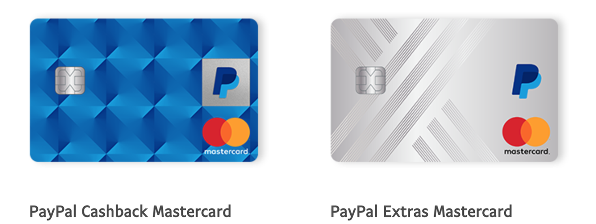 PayPal Mastercards for the PayPal Credit Cards review