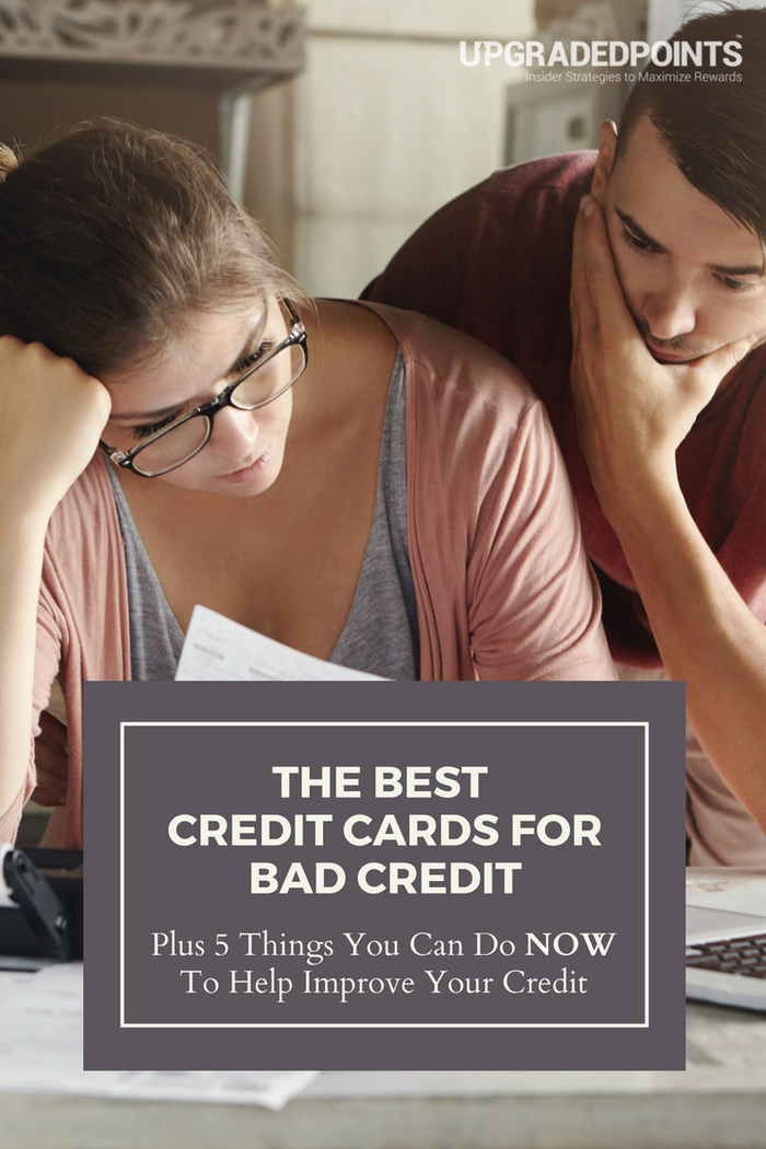 The Best Credit Cards for Bad Credit The Best Credit Cards for Bad Credit. Plus, 5 Things You Can Do NOW To Help Improve Your Credit