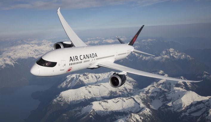 Air Canada Aeroplan Reward Chart