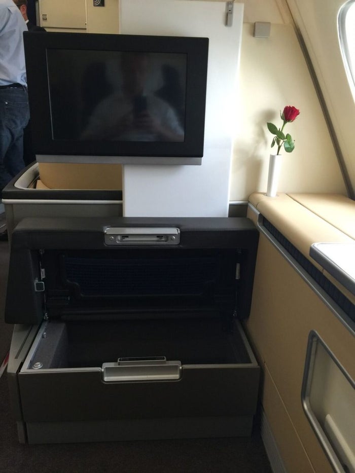 Lufthansa First Class Seat