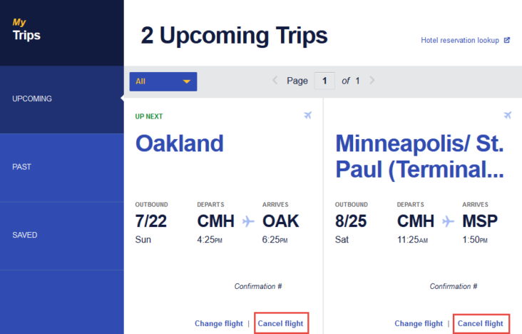 How To Cancel A Southwest Flight