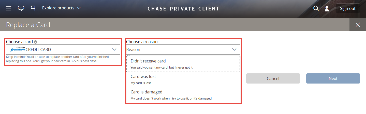 chase credit card terminal