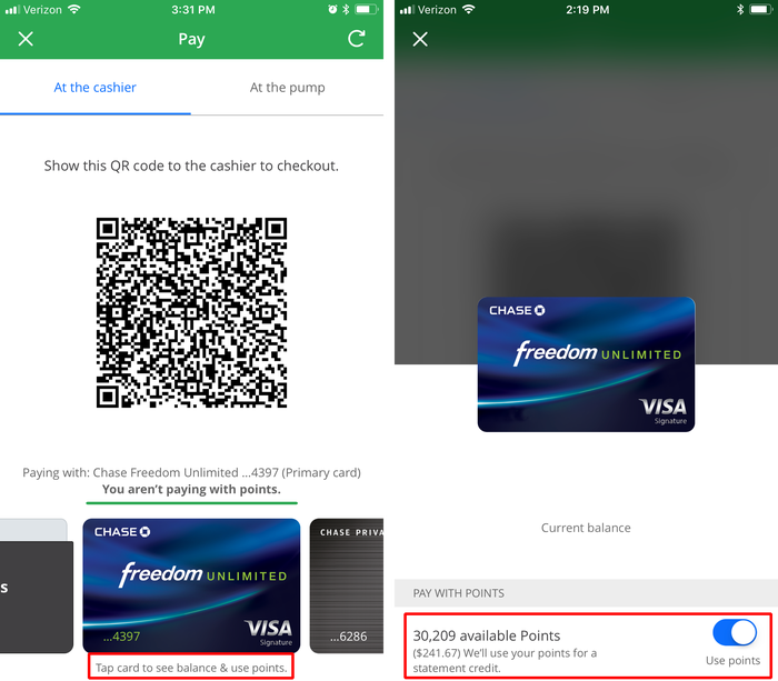 Chase Pay on Mobile