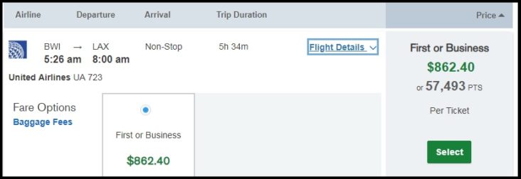 Ultimate Rewards Travel Portal redemption