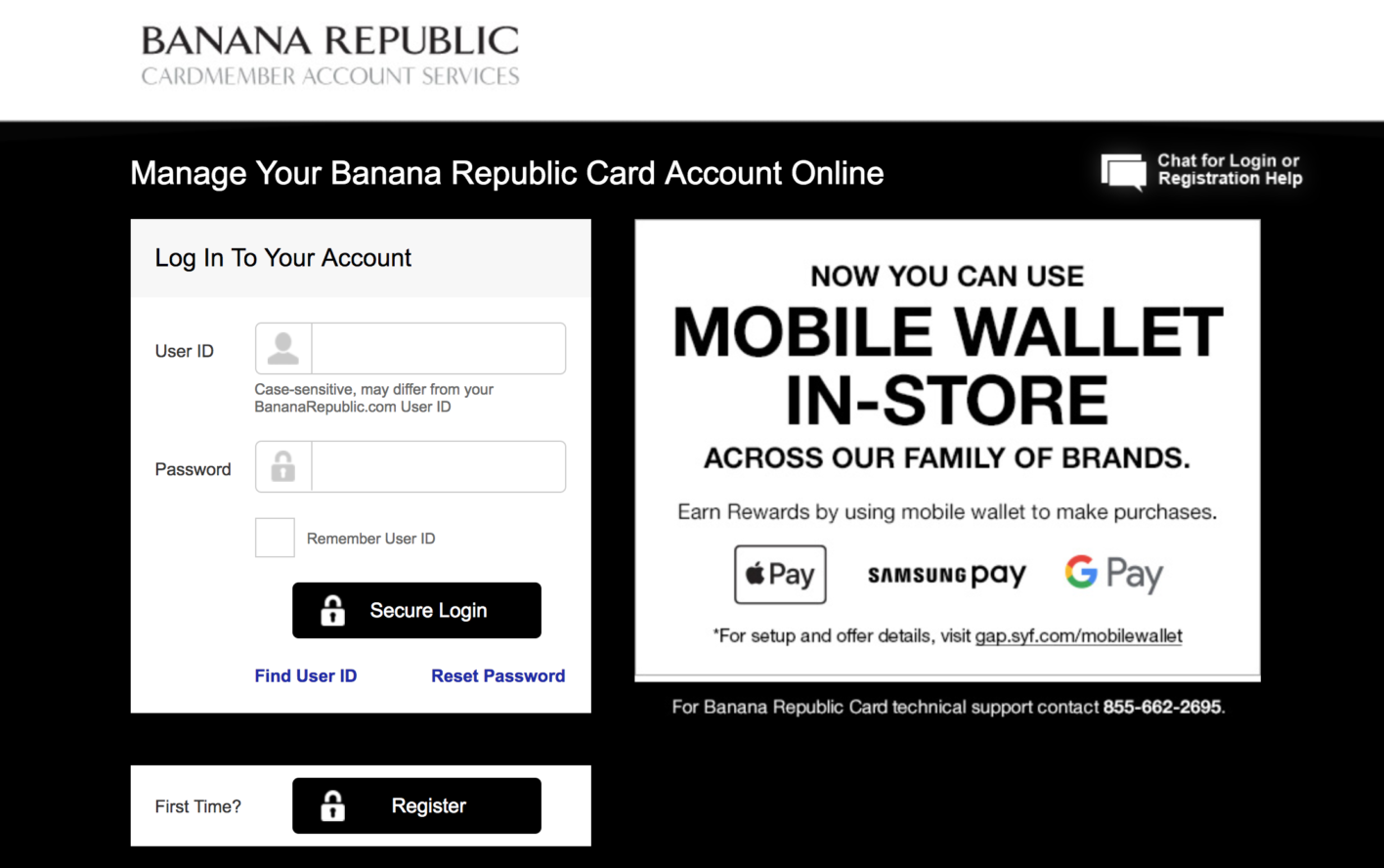 Banana Republic Credit Cards Rewards Worth It 2020   Online Account Management Banana Republic 708x444@2x 