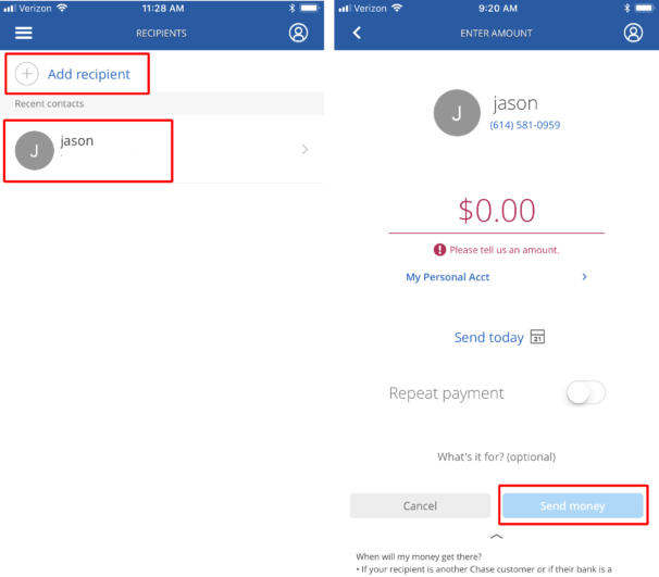 chase quickpay set up chase quickpay set up