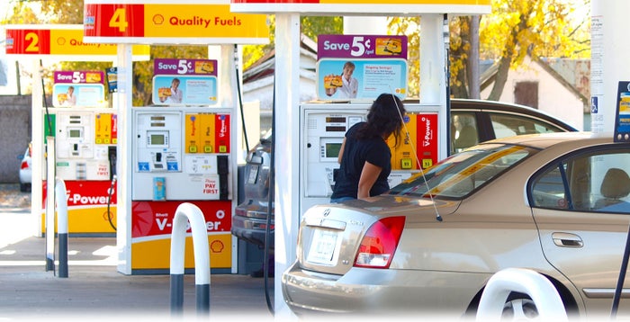 Shell gas station