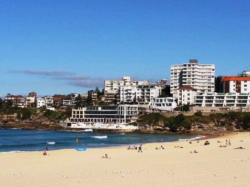 Bondi Beach near Sydney Australia