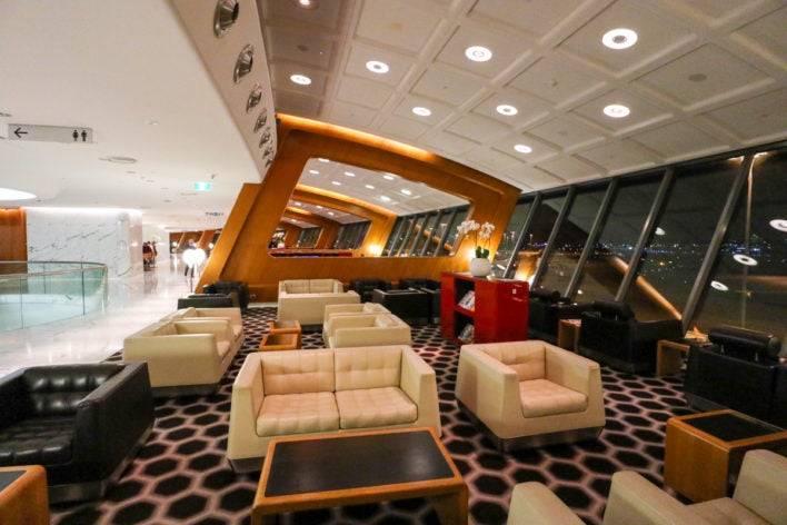 Sydney Qantas Lounge da Primeira Classe