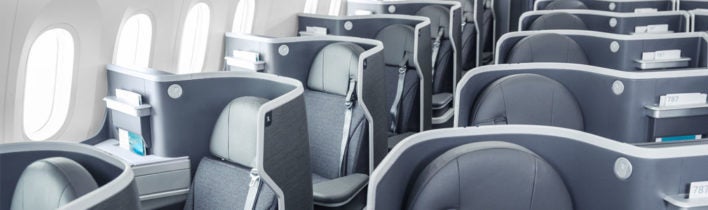 American Airlines Business Class Cabin