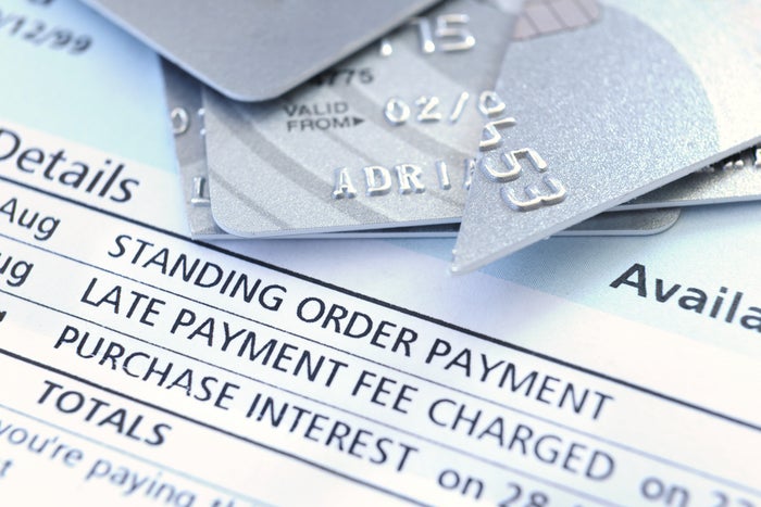 Cut up credit card