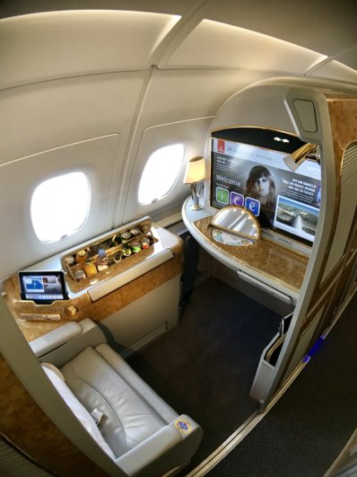 Emirates First Class, A380