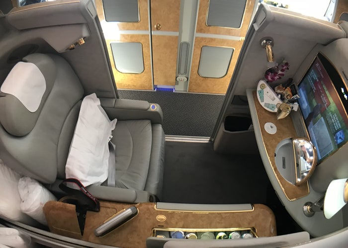 Emirates A380 With Onboard Shower Returns to New York (JFK)