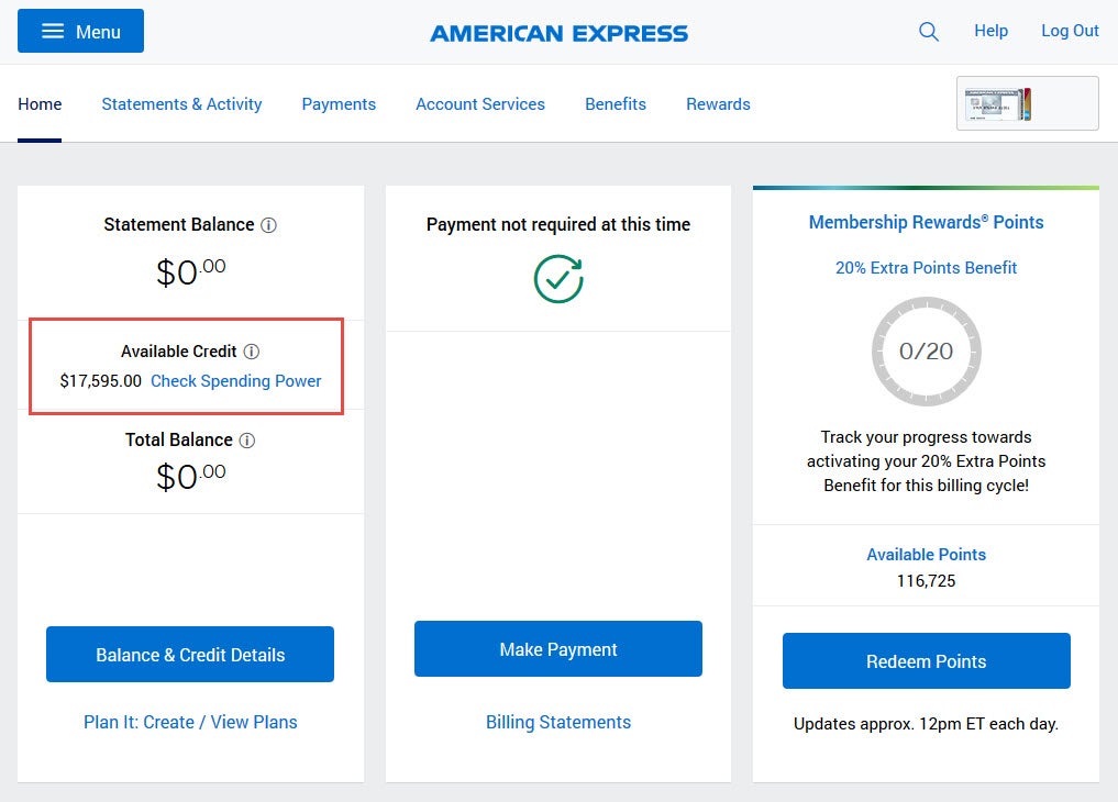 Tutustu 86+ imagen american express credit limit