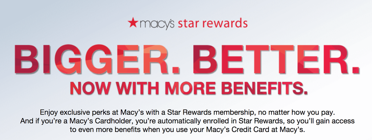 Macy's Star Rewards